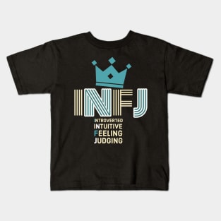 INFJ - Typography Design 2 Kids T-Shirt